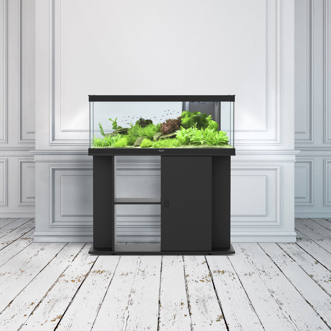 Meuble pour aquarium Style LED 80 Noir Aquatlantis - 80cm longueur